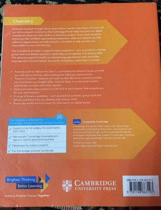 Cambridge International AS & A Level che