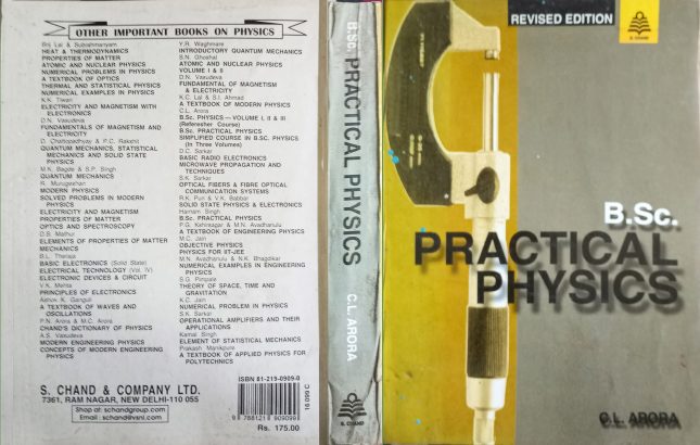 B.Sc. Practical Physics C.L. Arora