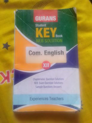 Com. English XII NEB solution