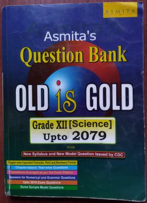 Old is gold grade XII science
