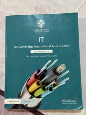 A LEVEL IT 9626 book for SALE