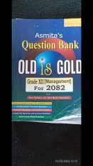 Old Is Gold of grade 12