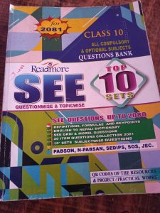 Class 10 readmore practice book
