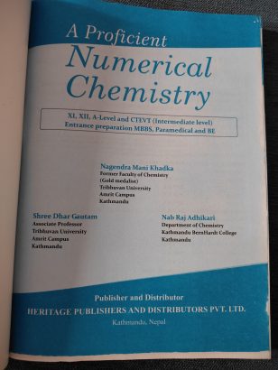 Chemistry Numerical Book Grade 11