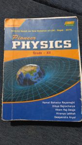 Physics book class 12