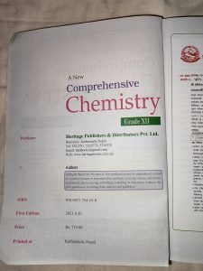 Chemistry book grade 12
