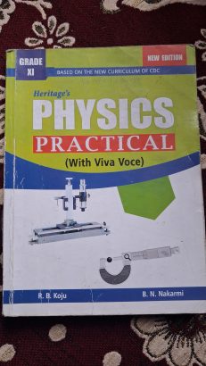 Heritage Physics practical Grade-12