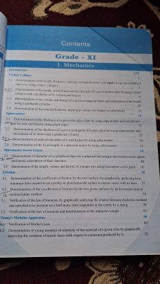 Heritage Physics practical Grade-12