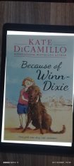 Because of Winn Dixie 
Jacqueline woodson
 The owl who was afraid of dark
