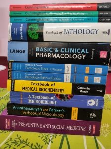 Basic Year MBBS books