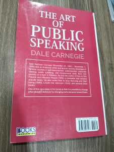 The art of public speaking