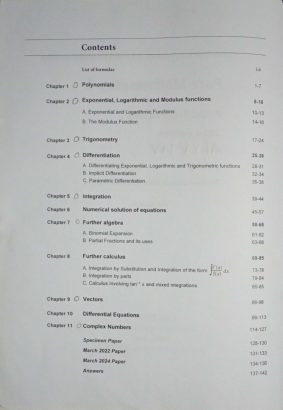 A level Pure Mathematics 3 Past Paper