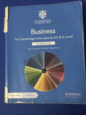 Business AS and A level Book