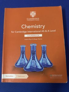 A level chemistry book (Lawrie Ryan)