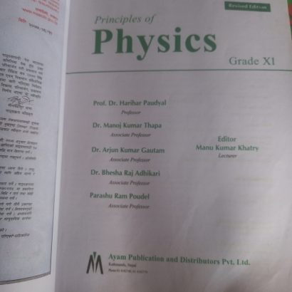 Physics Grade-XI