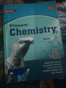Class 12 chemistry book