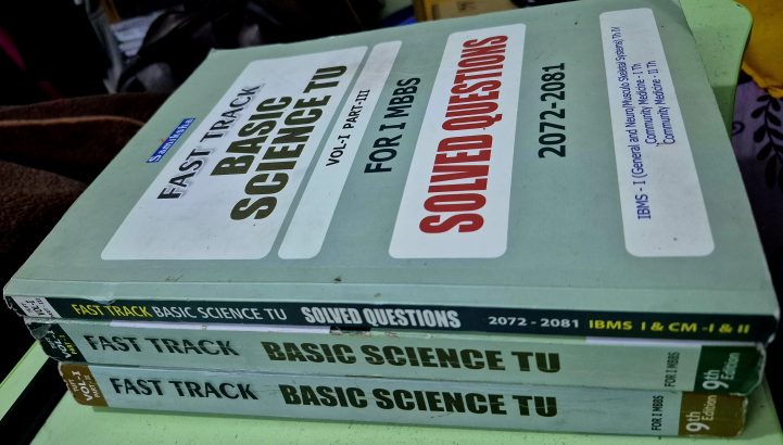 Fast Track 1st yr MBBS/BDS (2025 edition