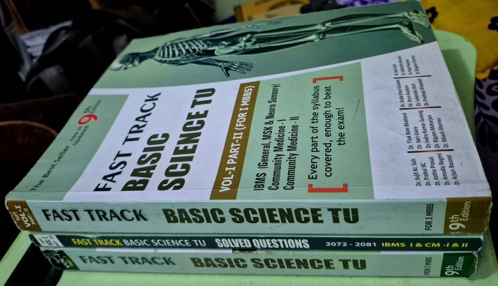 Fast Track 1st yr MBBS/BDS (2025 edition