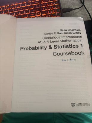 Probability & Statistics 1 Coursebook