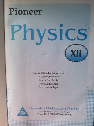 Physics book class 12