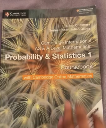 Cambridge A Level Mathematics Stats