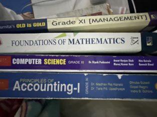 Class 11 Management Books for Sale