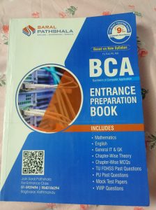 BCA entrance prep saralpathsala