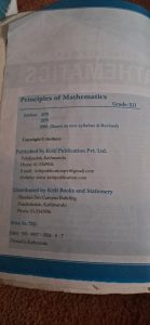 Class 12 math