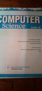 class 11 computer science book