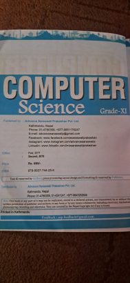class 11 computer science book